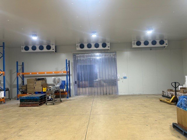 Coolroom 15.100m x 11.600m x 4.500m High External