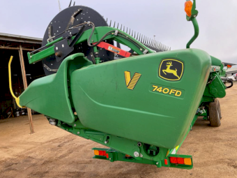 2020 John Deere 740FD Hydraflex Front