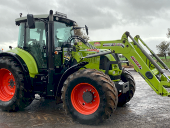 Claas Arion 640 Tractor with Front End Loader and GPS
