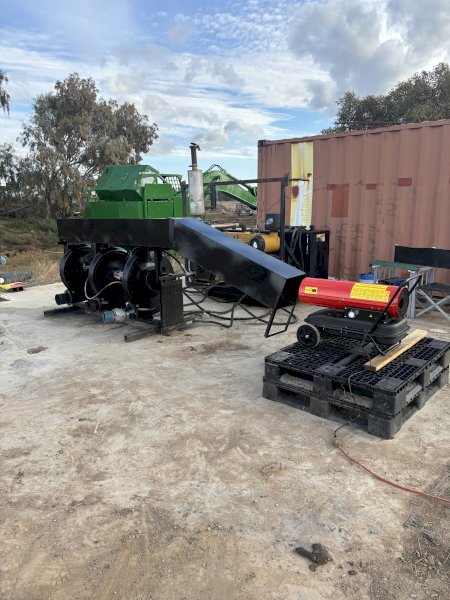 3 HI Volume Hydraulic Air Blowers with Diesel Heater