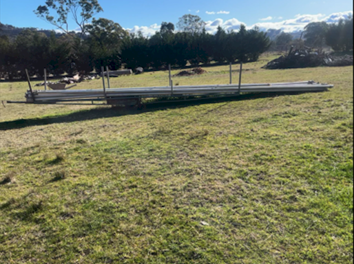 75mm Aluminium Irrigation Pipe