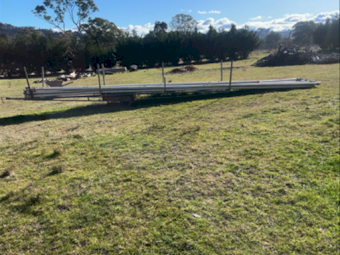 75mm Aluminium Irrigation Pipe