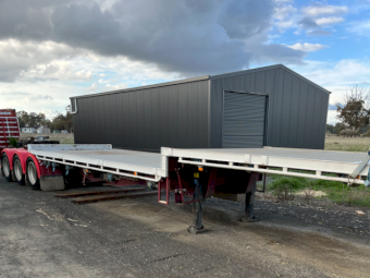 2009 Vawdrey B Triple Trailer