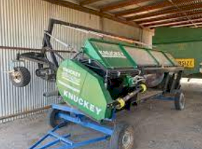 2016 Knuckey Canola Pick Up Front with Trailer