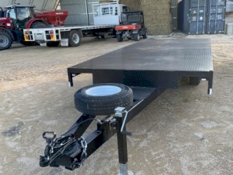 16ft Tandem  Hay Trailer with Ramps