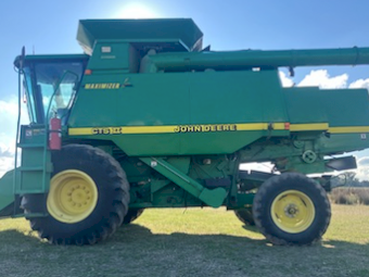 1998 John Deere CTS II Header with Front and Trailer