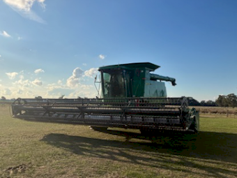 1998 John Deere CTS II Header with Front and Trailer
