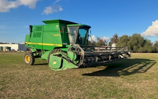 1998 John Deere CTS II Header with Front and Trailer