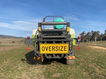 Under Auction - (A256) 2010 Claas Quadrant 3200 Large Square Baler 