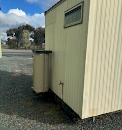 ## Price Reduction ## Ausco Portable Shower Toilet Building