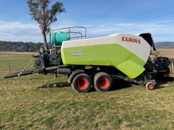 Under Auction - (A256) 2010 Claas Quadrant 3200 Large Square Baler 