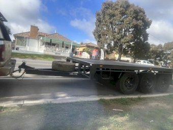 Flat Top Tri axle Trailer
