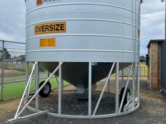 Under Auction - UNRESERVED Nhill and District Sporting Club New Ahrens 37 Tonne Field Bin Auction 