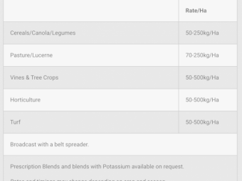 Nurtrimax BioComplete - 1.25 tonne Bulk Bags ex Adelaide **Save $66 off RRP**