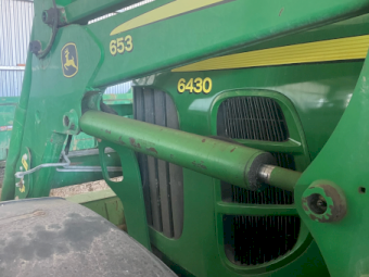 John Deere 6430 Tractor with John Deere 653 loader