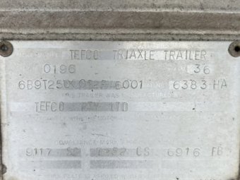 Tefco B Double Tippers