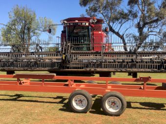 2006 Case IH 2388 Extreme with 36ft 2052 Front and Trailer