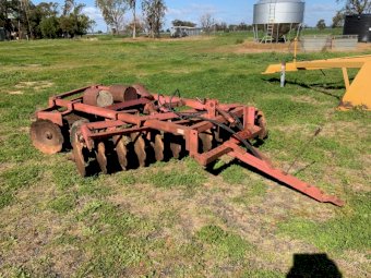 International 24 Plate Disc Plough