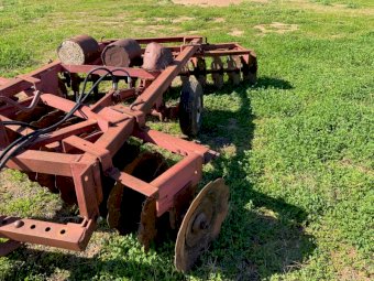 International 24 Plate Disc Plough