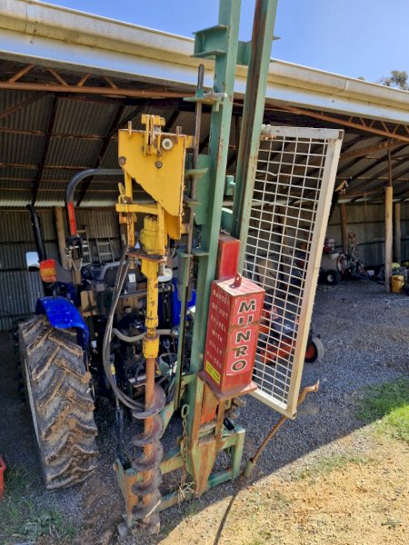 Munro Post Driver, Warwick Fast Fencer and Munro Hydraulic Wire Winder