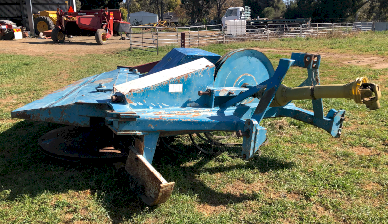 UFO Disc Mower with Flail Conditioner