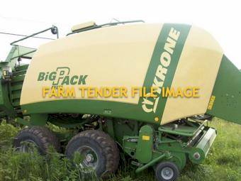 2015 Krone 1290 HDP XC Baler