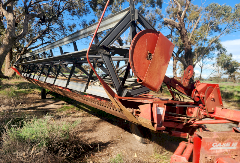 Case IH 8240 Swather 35ft Tag Along