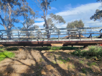 Case IH 8240 Swather 35ft Tag Along