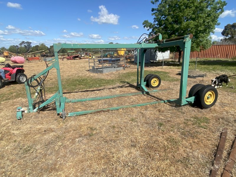 Homemade Round Bale Carrier