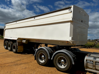 2004 Hamelex White Chassis Tipper Trailer