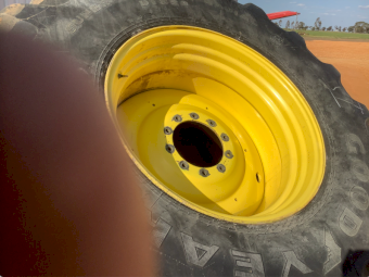 800/70R38 Tyres and Rims x 2