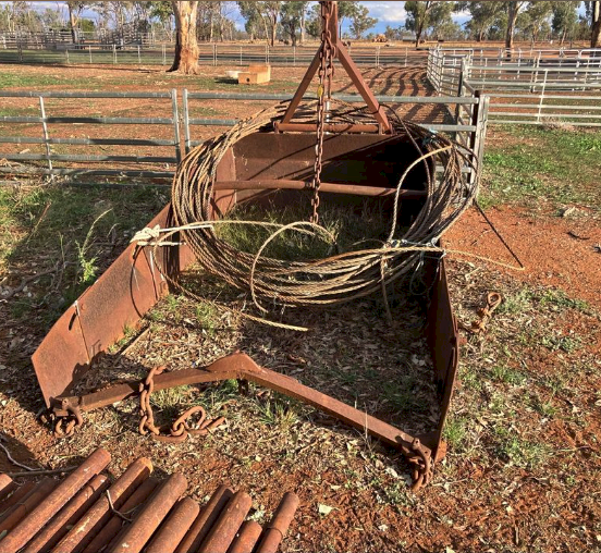 Silt Scoop And Cables