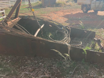 Silt Scoop And Cables