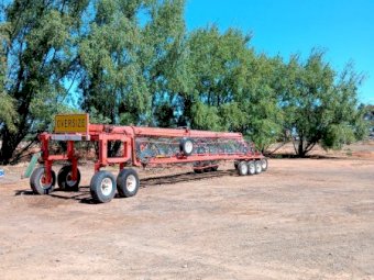2009 Schinckel 22 Wheel Hay Rake Custom Made