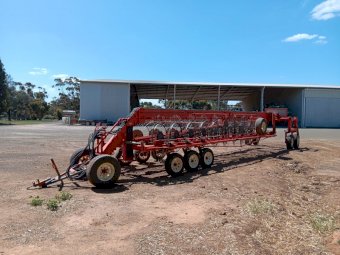 2009 Schinckel 22 Wheel Hay Rake Custom Made