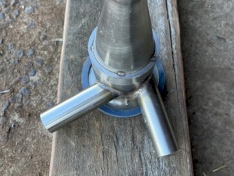 16x Ezy flo stainless double diffusers with caps