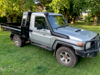 2007 Toyota Landcruiser GXL Cab Chassis Single Cab Ute