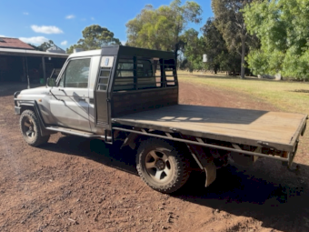 2007 Toyota Landcruiser GXL Cab Chassis Single Cab Ute