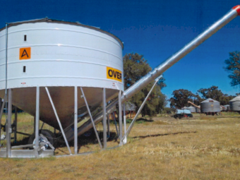 2 x New Ahrens 31 tonne 1512 PTO Field Bins