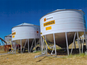 2 x New Ahrens 31 tonne 1512 PTO Field Bins