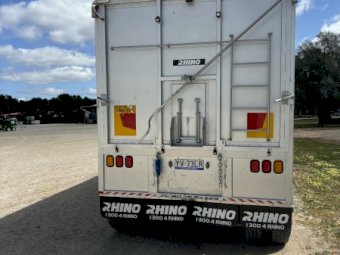 2021 Rhino Lightweight Steel Chassis Tip Over Axle Trailer