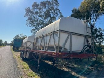 Bogey Trailer 2 x 10000L Tanks