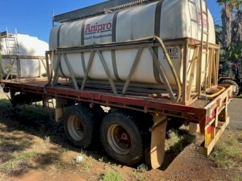 Bogey Trailer 2 x 10000L Tanks