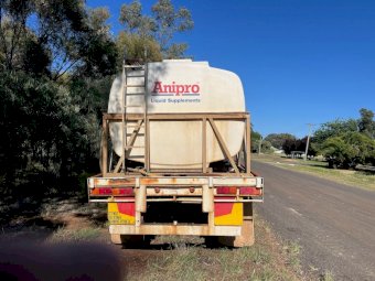Bogey Trailer 2 x 10000L Tanks
