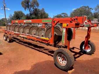 2024 Schinckel 18 Wheel Hay Rake