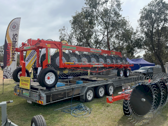 2024 Schinckel 18 Wheel Hay Rake