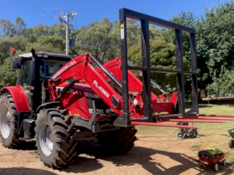 Massey Ferguson 7614 Tractor Dyna 6