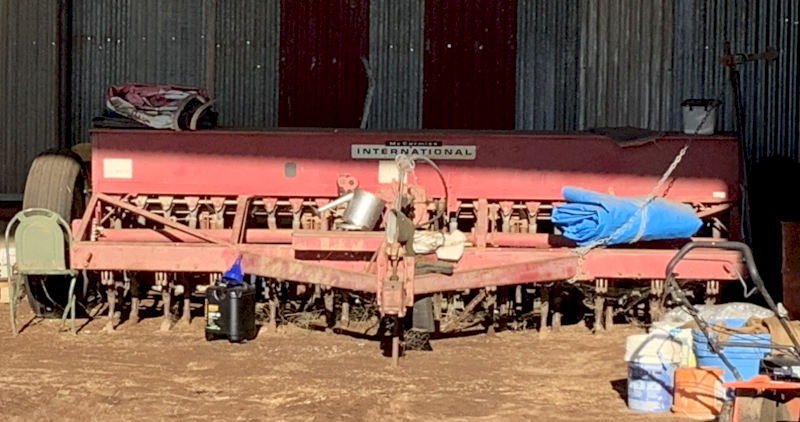 International 28 Row Combine