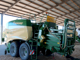 2020 Krone 1290HDP 2 Big Pack Large Square Baler