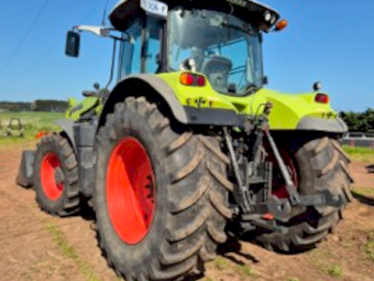 2014 Claas Arion 640 Tractor with Stoll FEL (Reasonable offers considered)